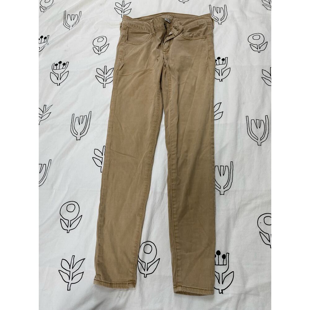 American Eagle Outfitters Super Stretch Jegging Khaki Pants